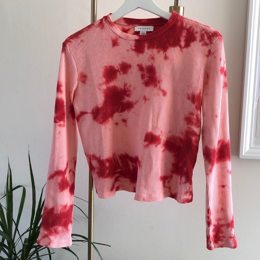 TopShop tie dye shirt